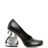 Pantofi A.W.A.K.E. Mode Swan-Heel negru