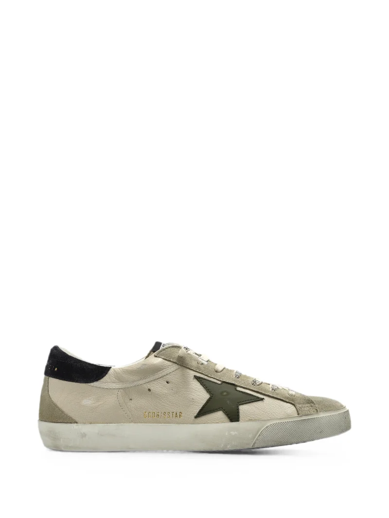Sneakers Golden Goose Super-Star Distressed-Effect bej