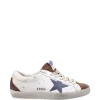 Sneakers Golden Goose Super Star Leather alb