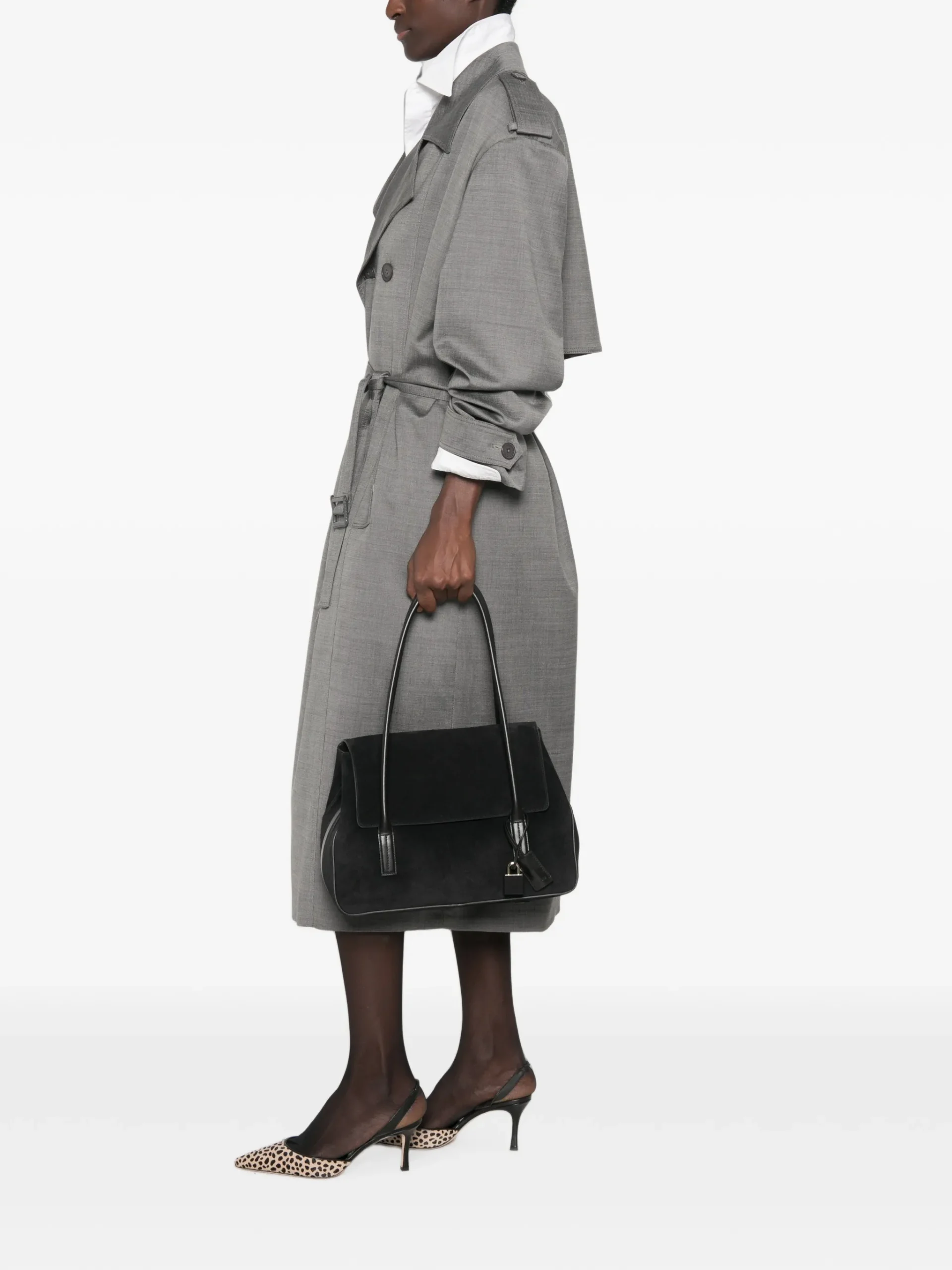 Geanta TOM FORD Eclipse tote negru - imagine 2