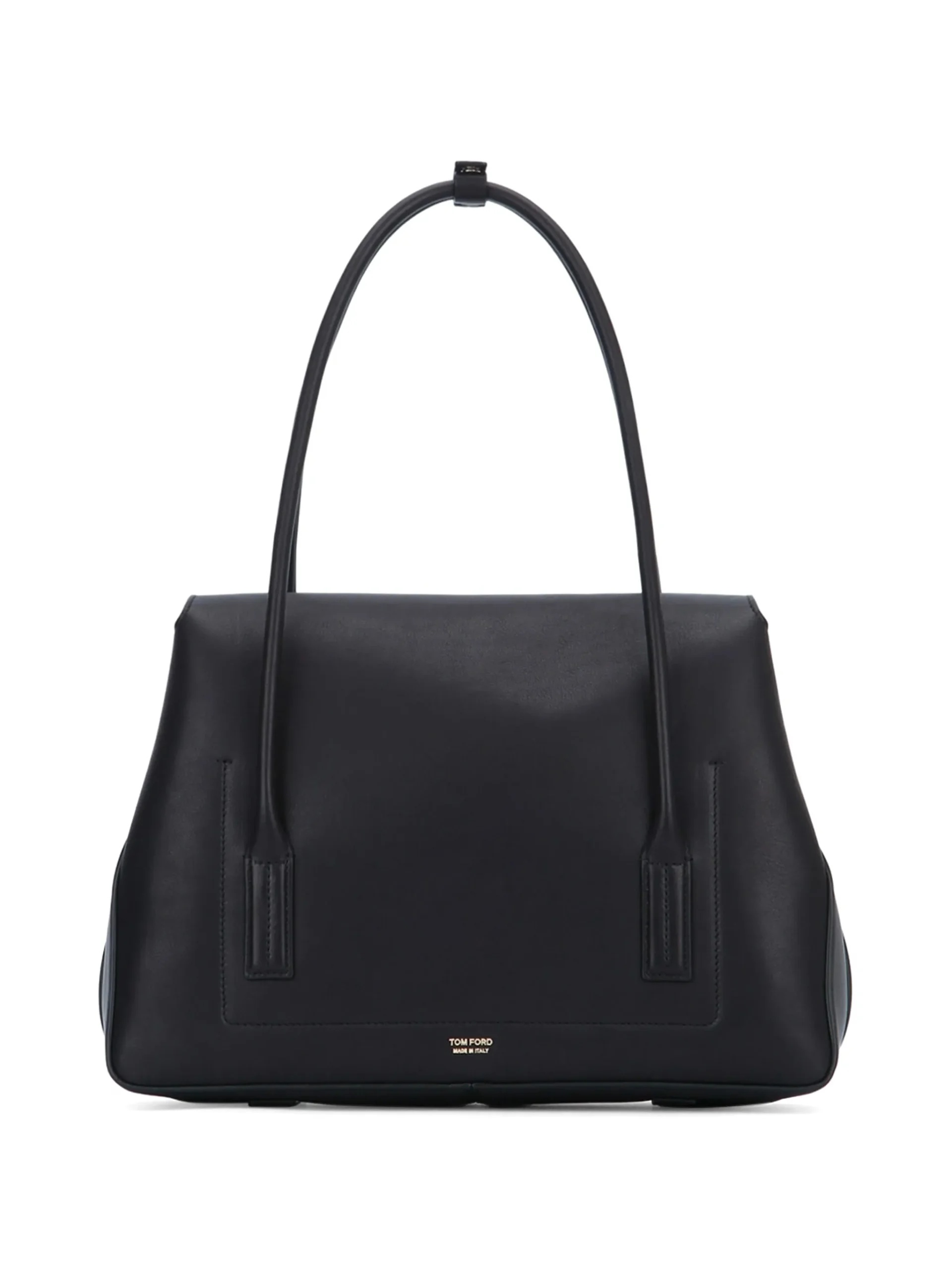 Geanta TOM FORD padlock-detail leather tote negru - imagine 2