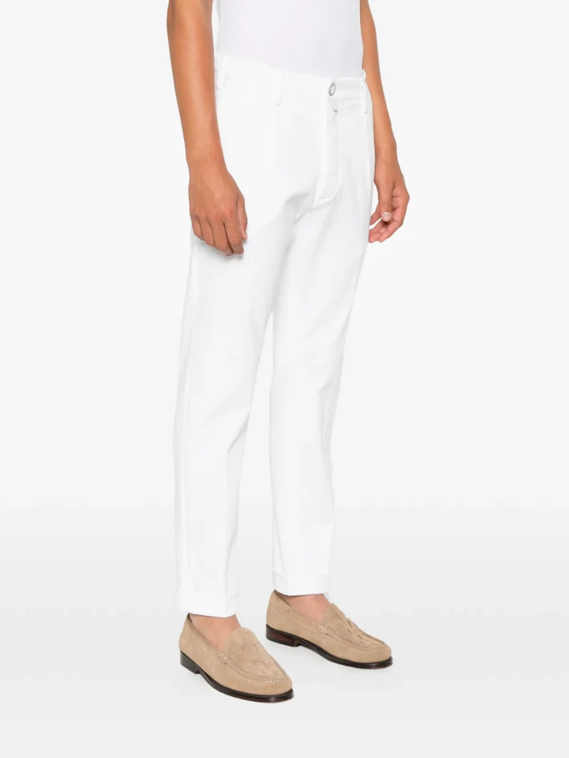 Jeans Jacob Cohen Henry pressed-crease alb - imagine 4