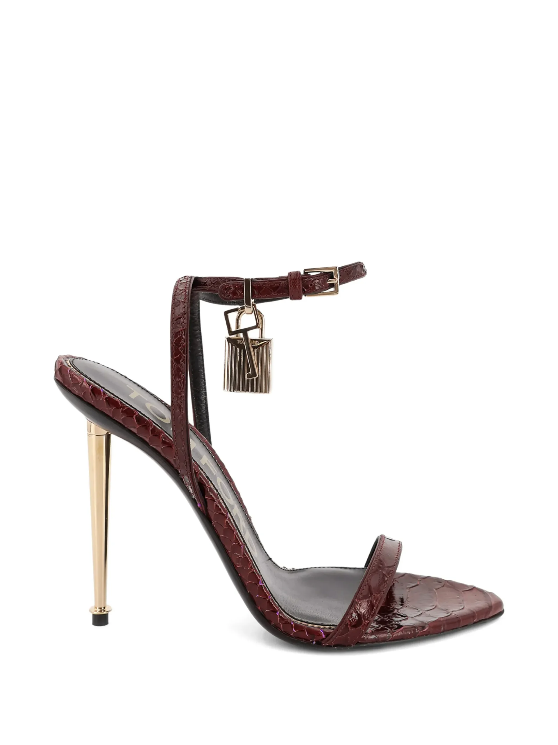 Sandale TOM FORD stiletto-heel rosu