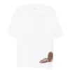 Tricou Axel Arigato Fallen graphic-print alb
