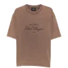 Tricou Axel Arigato Paris Washed Sky cotton maro