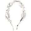 Bentita Self-Portrait Crystal-Embellished argintiu