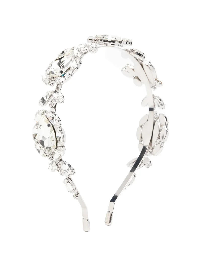 Bentita Self-Portrait Crystal-Embellished argintiu