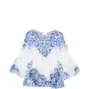 Bluza Camilla Floral Print alb