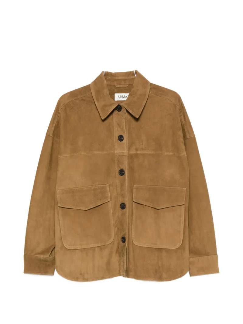 Camasa ARMA Kaylee Suede khaki