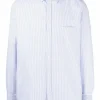 Camasa Golden Goose Striped albastru