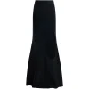 Fusta maxi A.W.A.K.E. Mode Cut-Out Flared negru