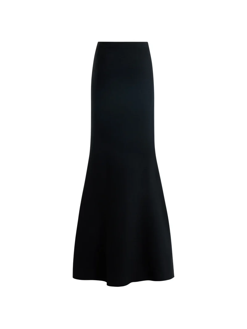 Alternative view of Fusta maxi A.W.A.K.E. Mode Cut-Out Flared negru