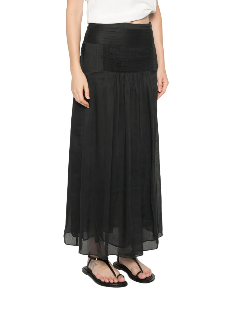 Alternative view of Fusta maxi Marant Etoile Pylka negru