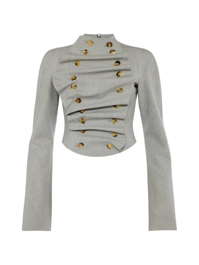 Jacheta A.W.A.K.E. Mode Bib-Front Structured gri