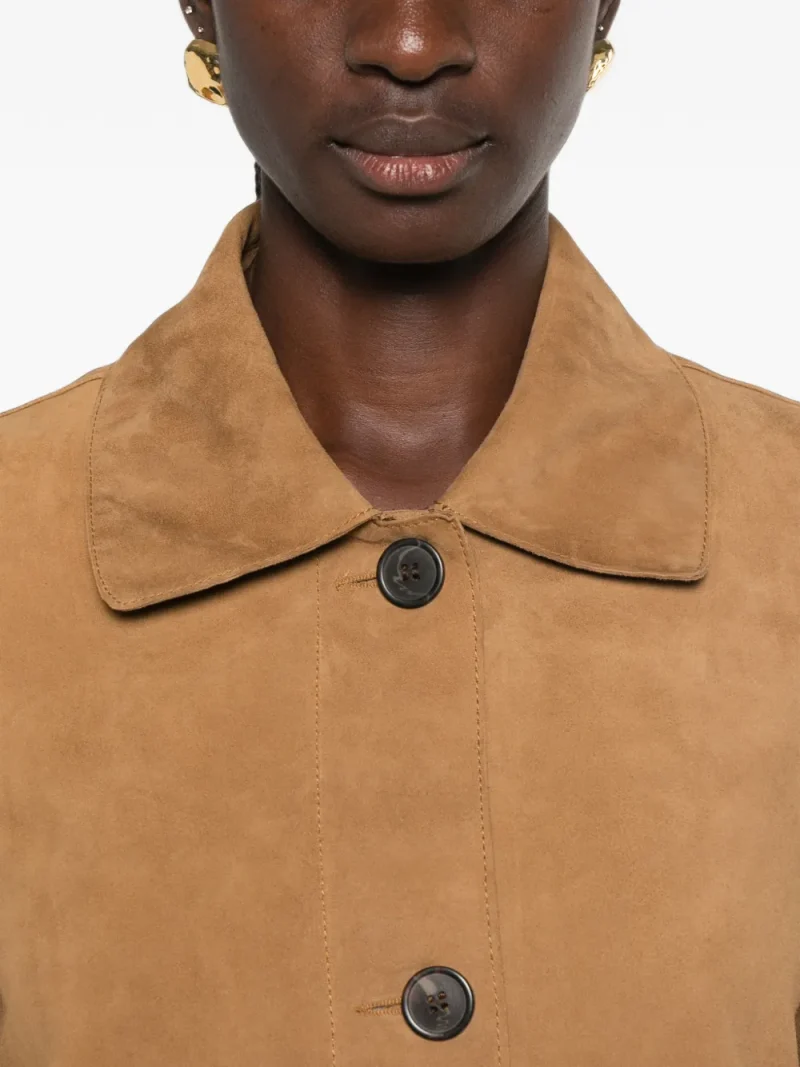 Jacheta Arma Button-Fastening maro - imagine 5