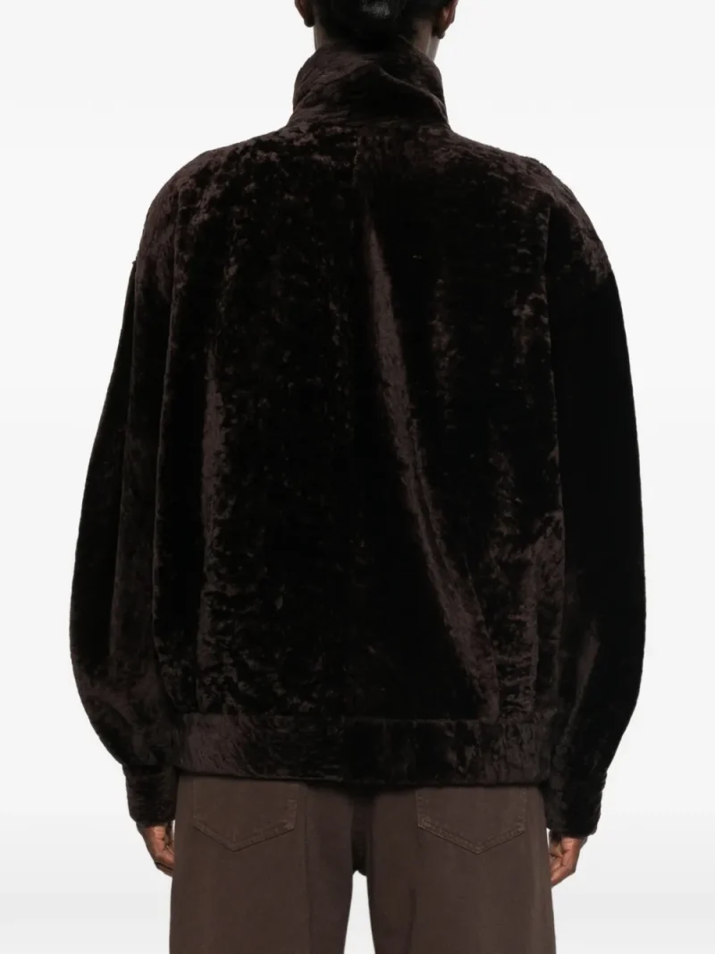 Alternative view of Jacheta ARMA Paula High-Neck Shearling maro