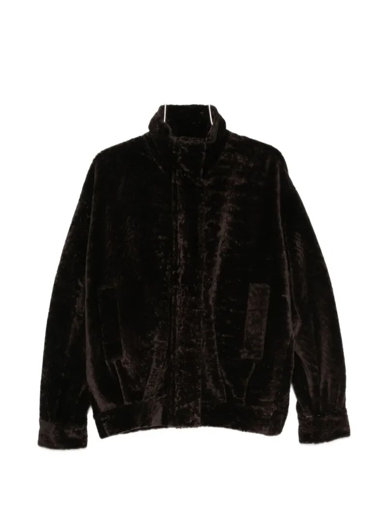 Jacheta ARMA Paula High-Neck Shearling maro
