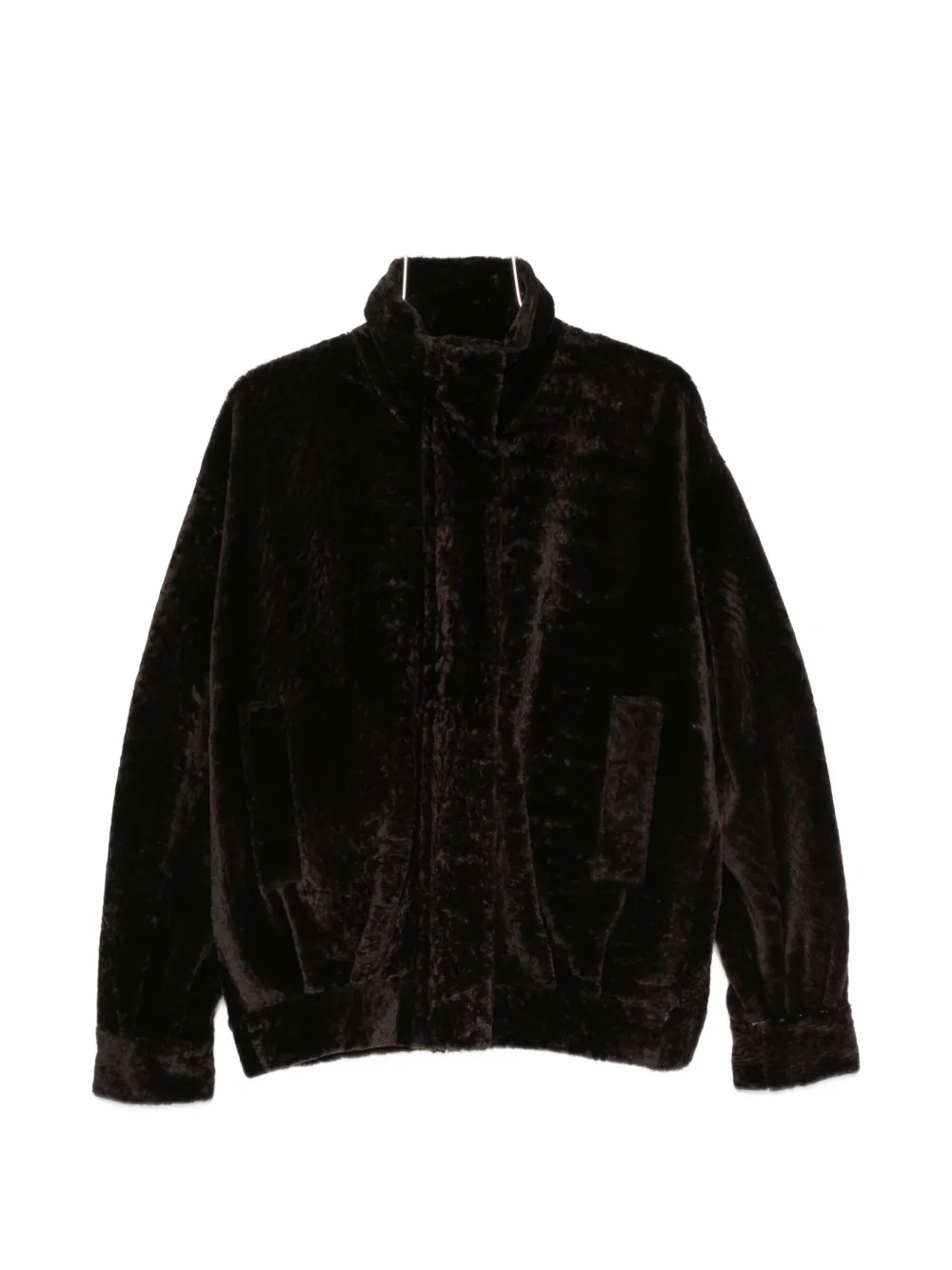 Jacheta ARMA Paula High-Neck Shearling maro