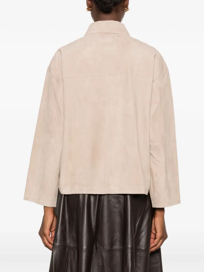 Alternative view of Jacheta ARMA Suede Button-Front bej