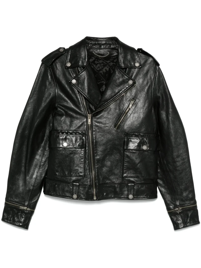 Jacheta Golden Goose Norwood Chiodo negru