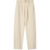 Pantaloni Isabel Marant Lisha bej