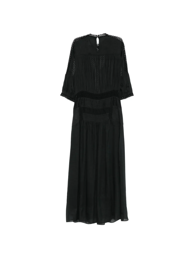 Alternative view of Rochie maxi Marant Etoile Crochet-Detail negru