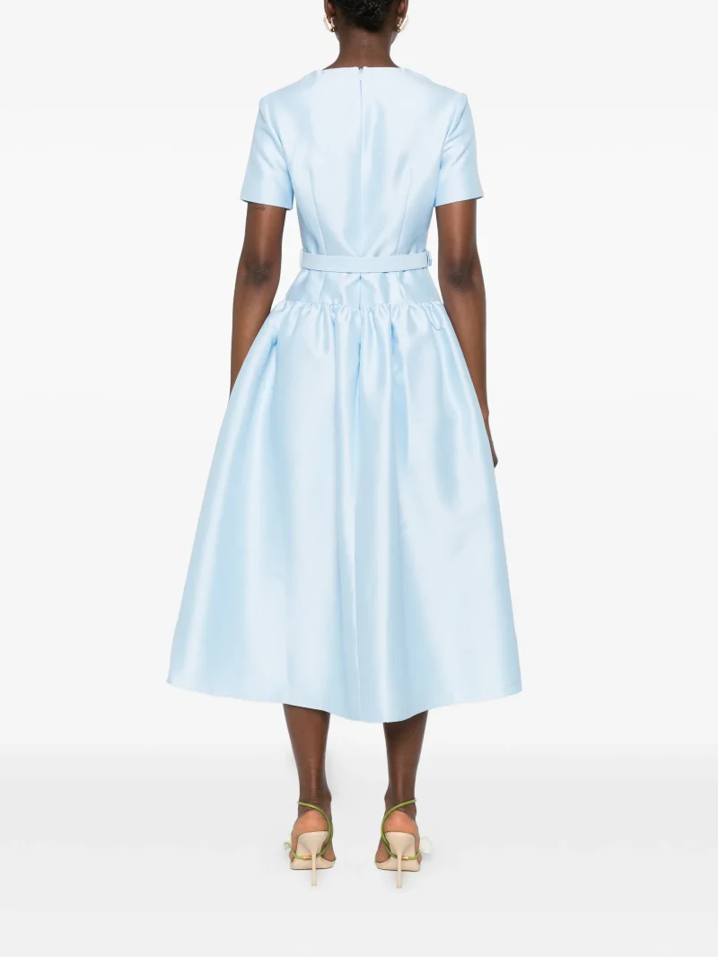 Alternative view of Rochie midi Self-Portrait Double-Breasted albastru