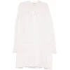 Rochie mini Marant Etoile Lenora Broderie-Anglaise Ruffled roz