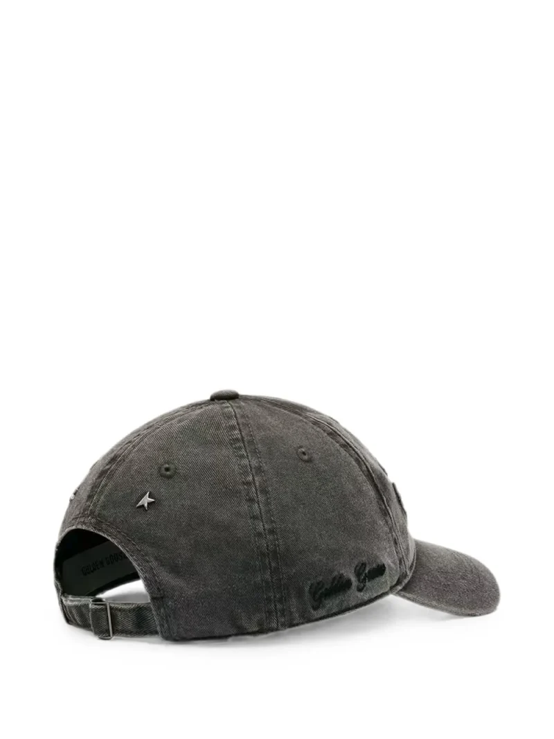 Alternative view of Sapca Golden Goose Journey Star-Patch Baseball gri