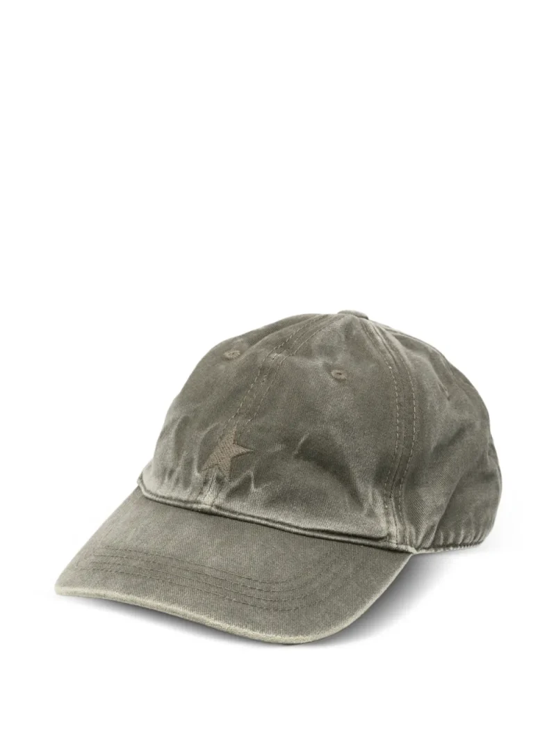 Sapca Golden Goose Star-Embroidered Baseball khaki