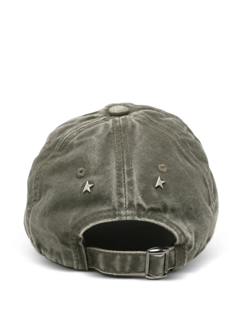 Alternative view of Sapca Golden Goose Star-Embroidered Baseball khaki