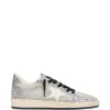 Sneakers Golden Goose Ball Star Glitter-Effect argintiu