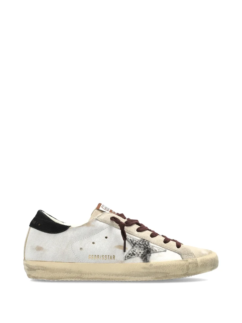 Sneakers Golden Goose Super-Star Animal-Print ecru