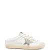 Sneakers Golden Goose Super-Star Crystal-Embellished alb