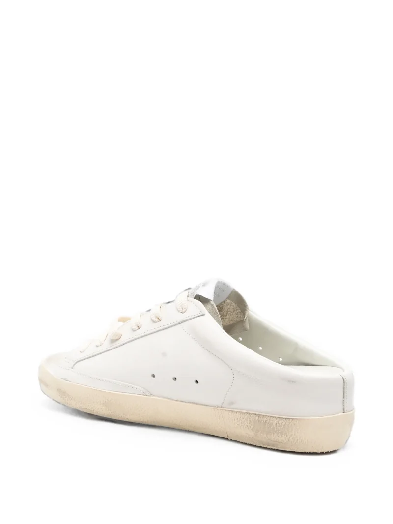 Alternative view of Sneakers Golden Goose Super-Star Crystal-Embellished alb