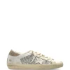 Sneakers Golden Goose Super-Star Glitter-Detail argintiu
