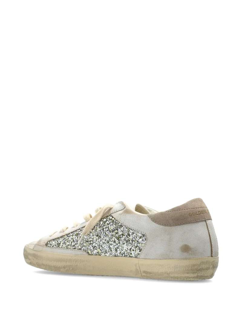 Alternative view of Sneakers Golden Goose Super-Star Glitter-Detail argintiu