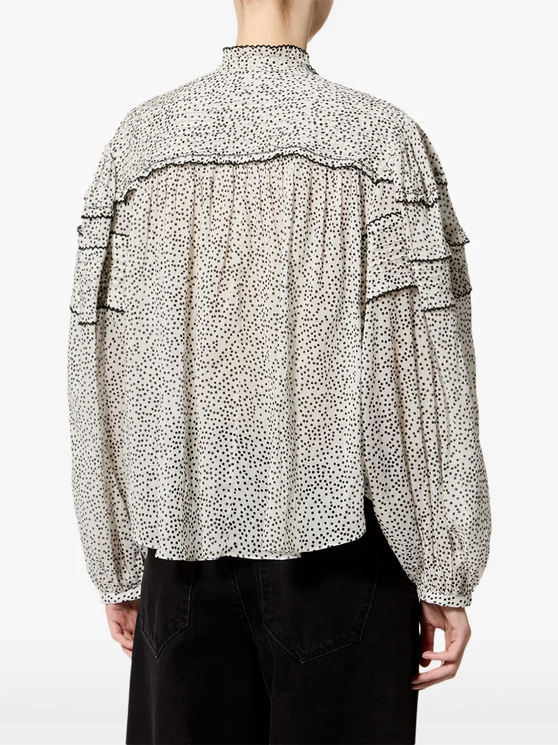 Alternative view of Top Marant Etoile Doane ecru