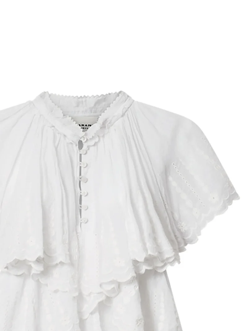 Alternative view of Top Marant Etoile Lorna alb