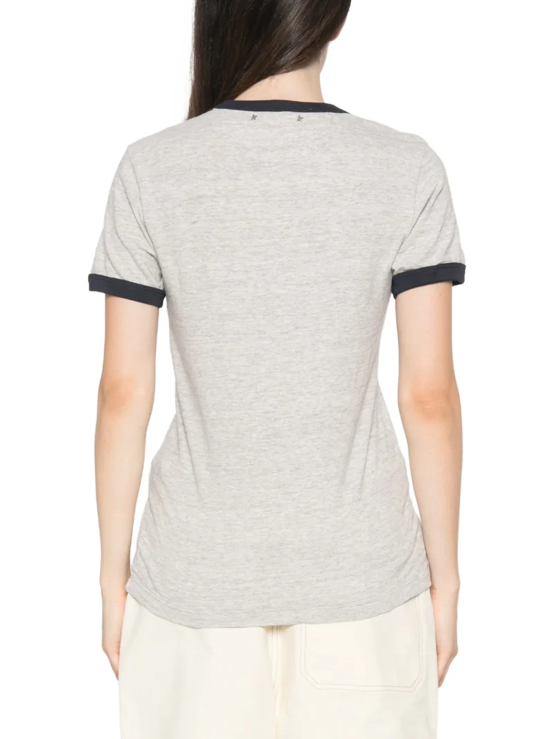Alternative view of Tricou Golden Goose Crew Neck Short-Sleeve gri