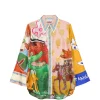 Camasa ALEMAIS Mlak graphic-print multicolor