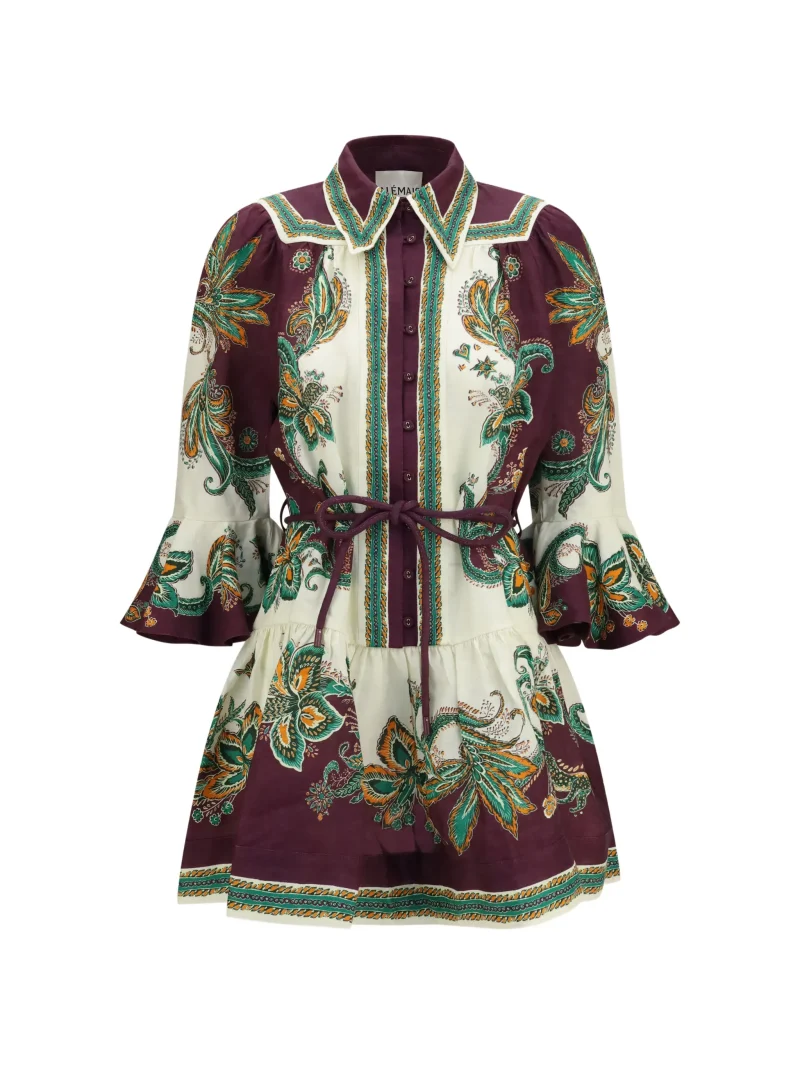 Rochie mini Alemais Ruthie paisley-print multicolor