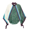 Top ALEMAIS Joni paisley-print verde