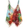 Top ALEMAIS Mlak graphic-print multicolor