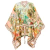Camasa Camilla Graphic-Print Belted multicolor