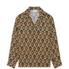 Camasa Drole De Monsieur Baroque Grapes-Print maro