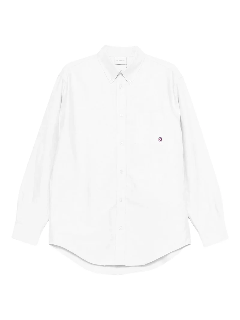 Camasa Drole De Monsieur La Chemise Oxford alb