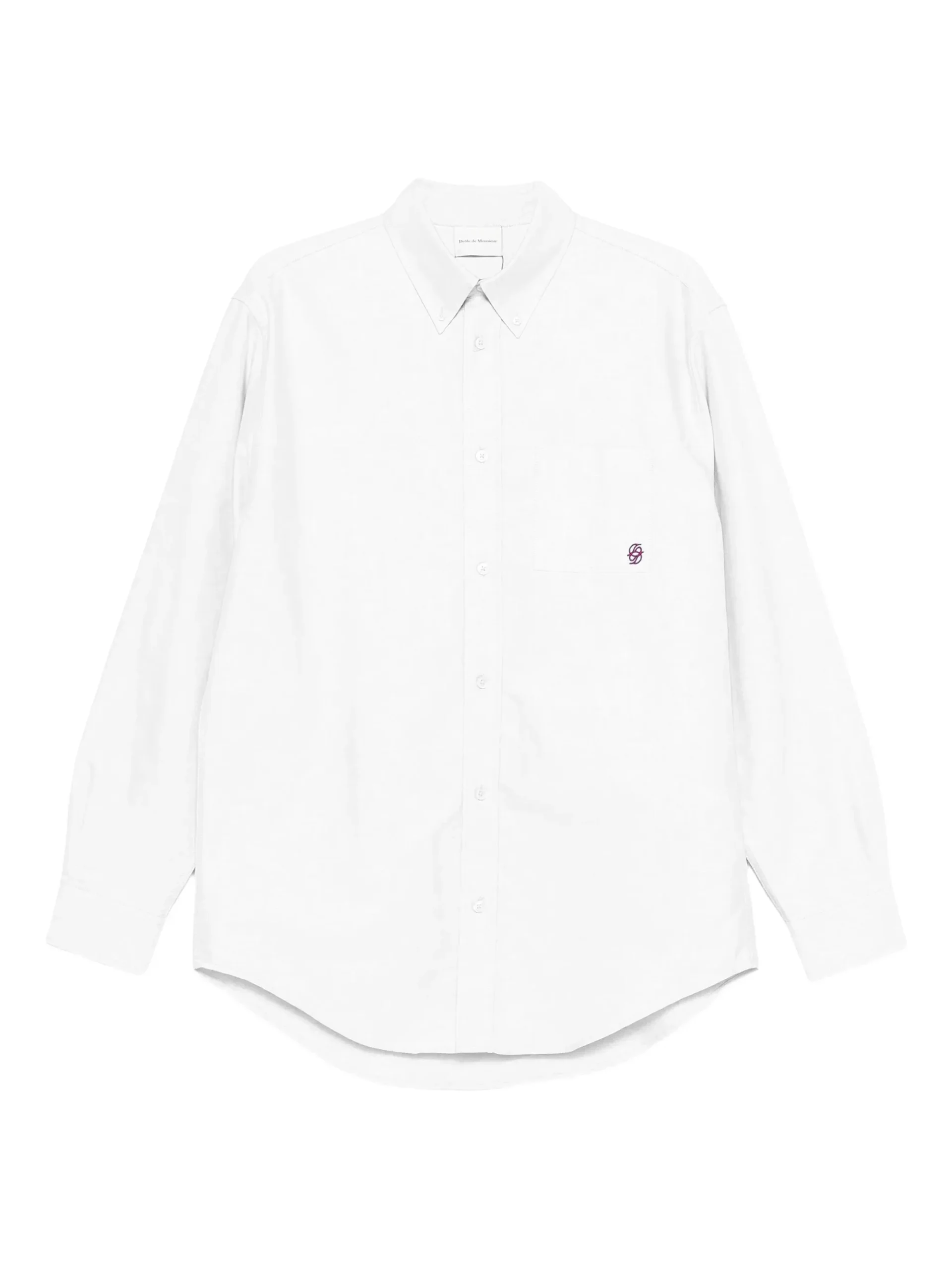 Camasa Drole De Monsieur La Chemise Oxford alb