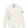 Jacheta Stone Island Logo-Patch bej