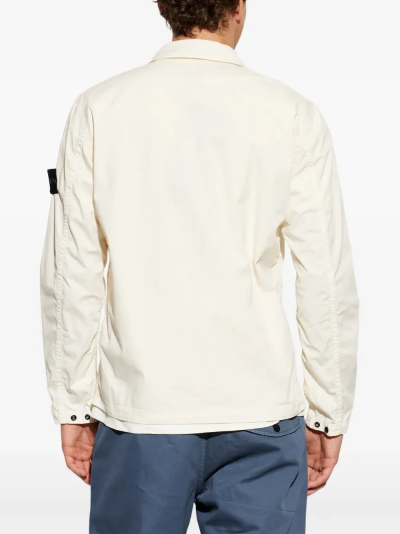 Alternative view of Jacheta Stone Island Logo-Patch bej